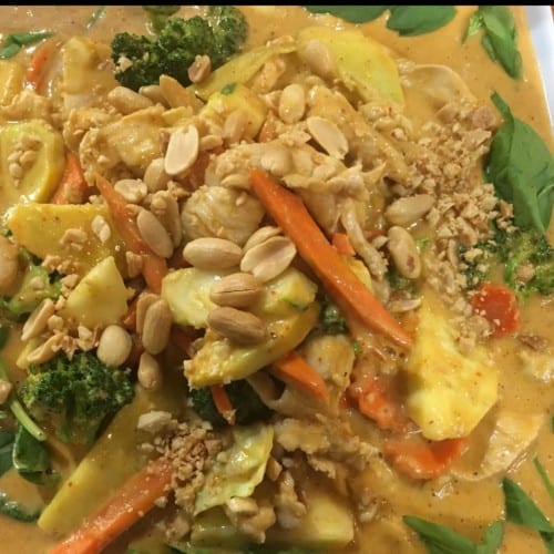 59. Peanut Curry.