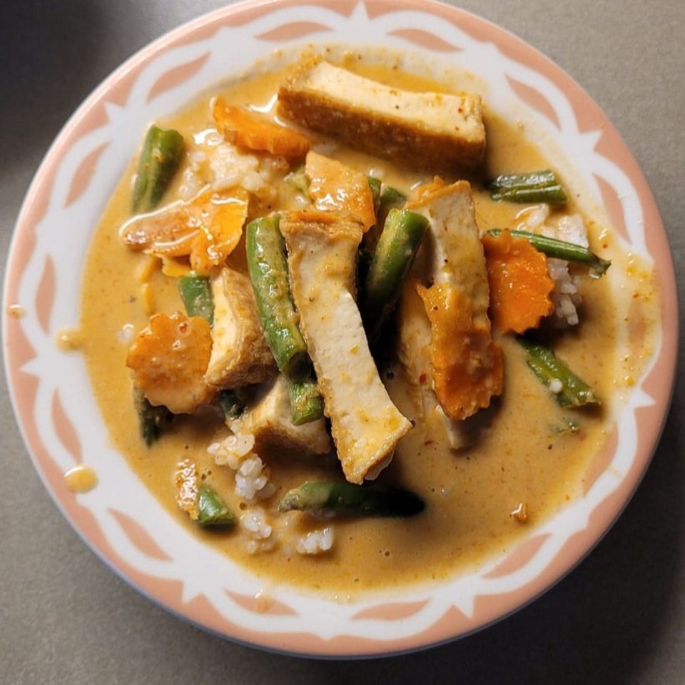 Delicious Panang Curry Awaits