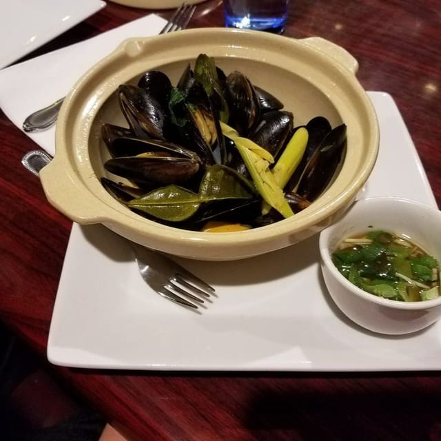 Baked Mussels.